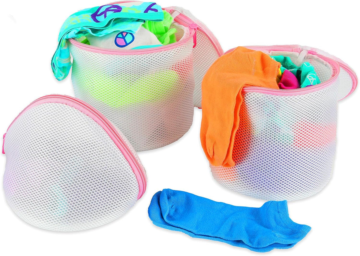 Premium Bra Lingerie Wash Bags - 3 Pack