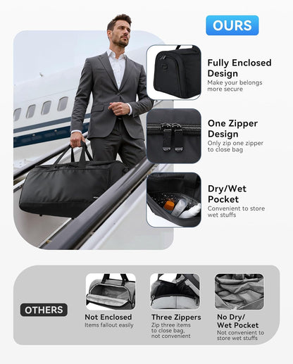 Convertible Travel Garment Bag, Carry-on Garment Duffel Bag, Pink | 2-in-1 Hanging Dress Suitcase Suit Travel Bags for Business Trips with Shoe Compartment & Multiple Pockets