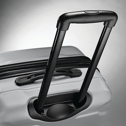 Omni PC Hardside Expandable Luggage with Spinner Wheels, Black, Carry-On 20-Inch