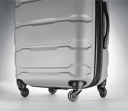 Omni PC Hardside Expandable Luggage with Spinner Wheels, Black, Carry-On 20-Inch
