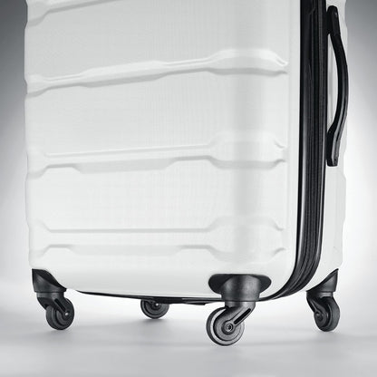 Omni PC Hardside Expandable Luggage with Spinner Wheels, Black, Carry-On 20-Inch