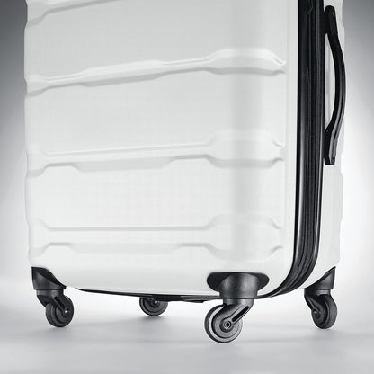 Omni PC Hardside Expandable Luggage with Spinner Wheels, Black, Carry-On 20-Inch