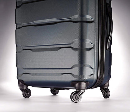 Omni PC Hardside Expandable Luggage with Spinner Wheels, Black, Carry-On 20-Inch