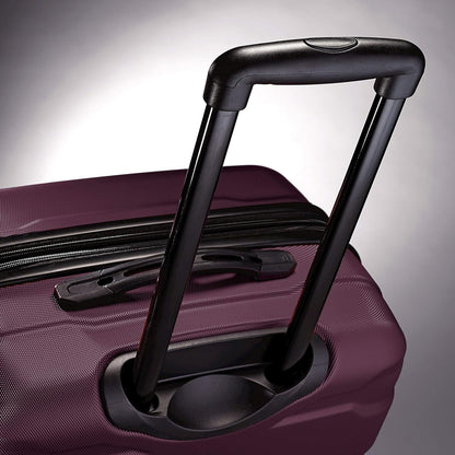 Omni PC Hardside Expandable Luggage with Spinner Wheels, Black, Carry-On 20-Inch