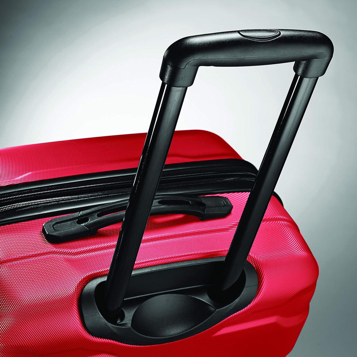 Omni PC Hardside Expandable Luggage with Spinner Wheels, Black, Carry-On 20-Inch