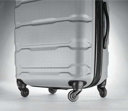 Omni PC Hardside Expandable Luggage with Spinner Wheels, Black, Carry-On 20-Inch