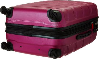 Omni PC Hardside Expandable Luggage with Spinner Wheels, Black, Carry-On 20-Inch