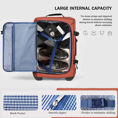 26'' Rolling Duffle Bag with Wheels,Rolling Duffle Bag w/Handle,Carry on Luggage Travel Duffle Bags for Man Women（26,Armygreen）