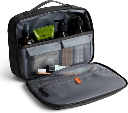 Hanging Toiletry Kit Plus (8 Liter Travel Hanging Toiletry Bag) - Black