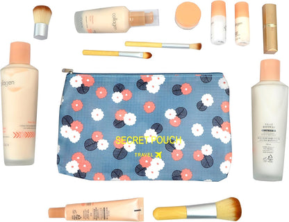 7 Set Travel Packing Organizers Cubes Luggage Suitcase Organizer Bags Clothes Underwear Cube Shoe Pouch Pack Pink Leopard