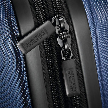Moonlight Hardside Expandable Luggage with Spinner Wheels, Navy, Carry-On 21-Inch