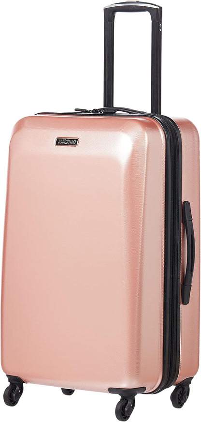 Moonlight Hardside Expandable Luggage with Spinner Wheels, Navy, Carry-On 21-Inch
