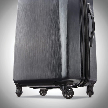 Moonlight Hardside Expandable Luggage with Spinner Wheels, Navy, Carry-On 21-Inch