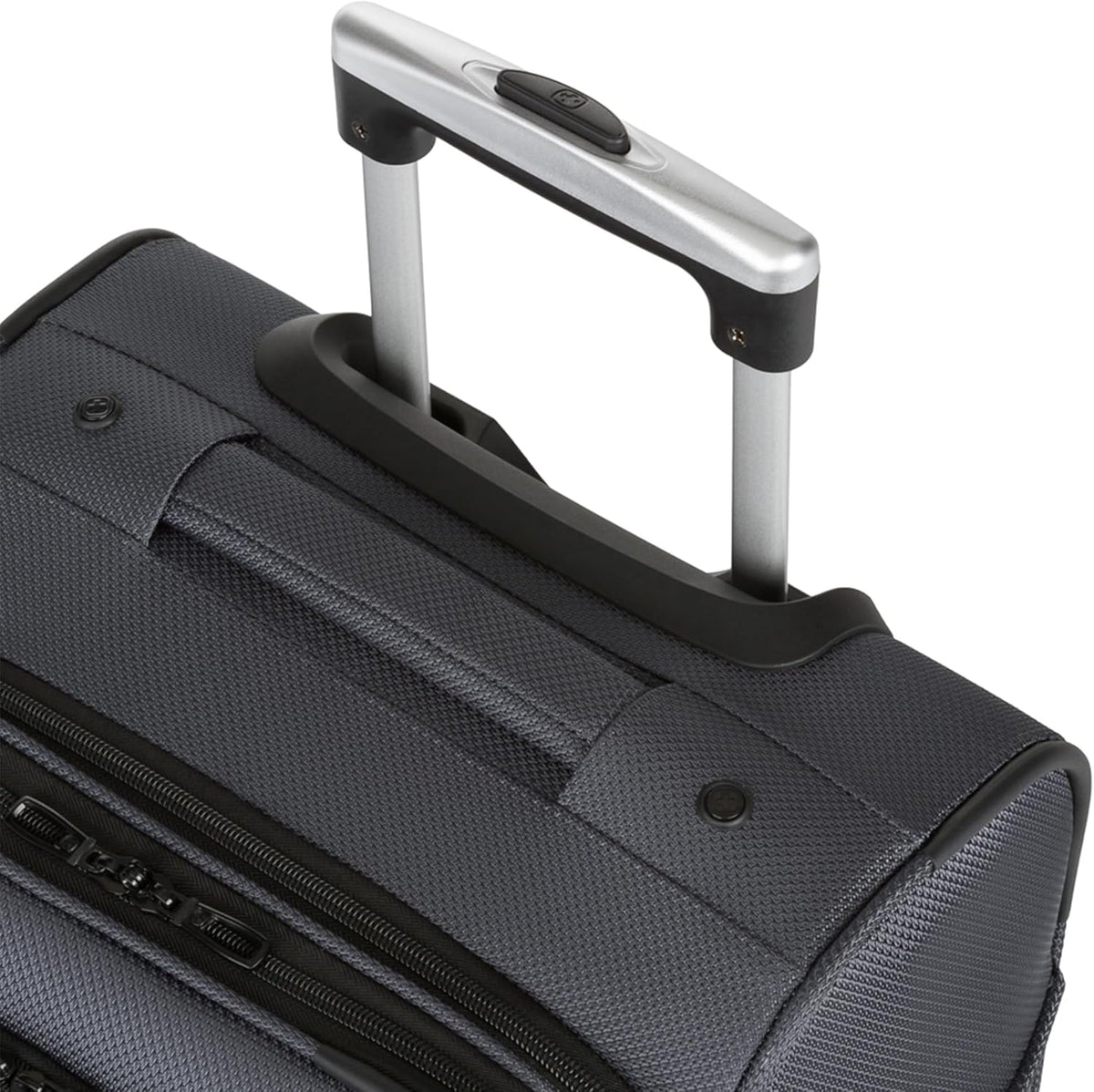 Sion Travel Set, Softside Expandable Carry-On Spinner Bundled with 1900 ScanSmart 17" Laptop Backpack with RFID Blocking & Tech Organization, Black