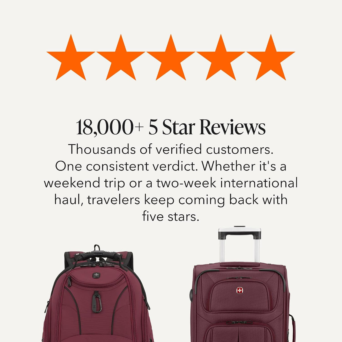 Sion Travel Set, Softside Expandable Carry-On Spinner Bundled with 1900 ScanSmart 17" Laptop Backpack with RFID Blocking & Tech Organization, Black