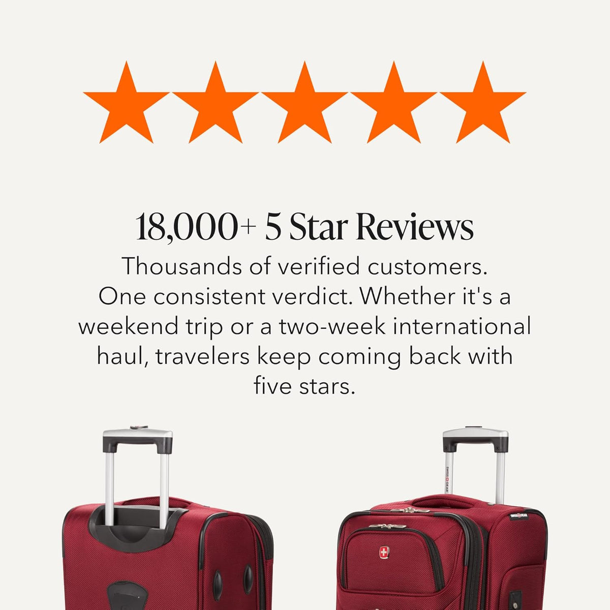Sion Travel Set, Softside Expandable Carry-On Spinner Bundled with 1900 ScanSmart 17" Laptop Backpack with RFID Blocking & Tech Organization, Black