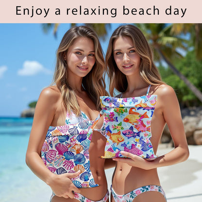 Swimsuit Bag Wet Bags for Travel Reusable Waterproof Dry Bags Diaper Bag Shell Beach Wet Bag for Swimsuit Towels Beach Gym 10.2×12.6 Inches