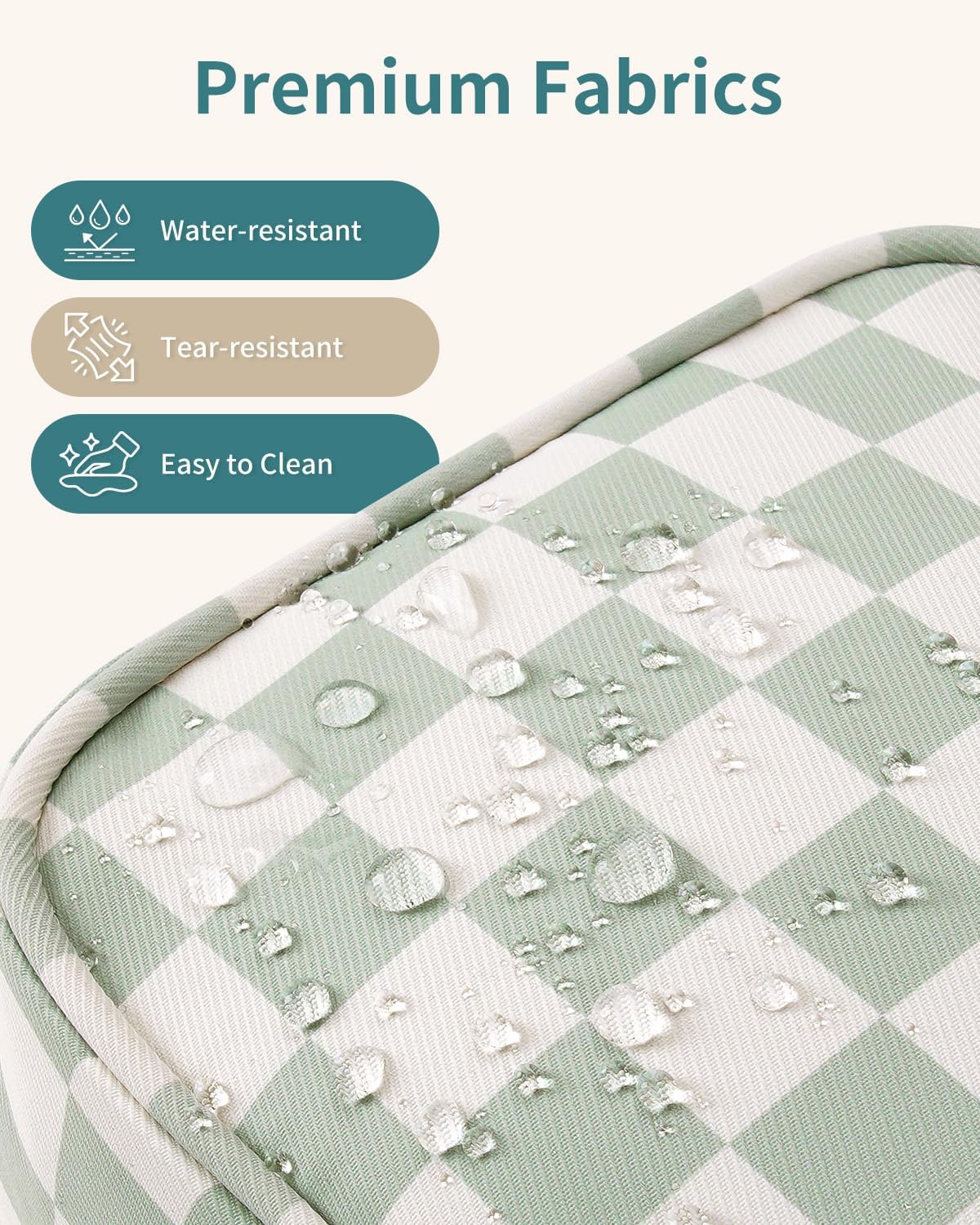 Clear Travel Toiletry Bags for Traveling Toiletries Men Women, Clear Makeup Bag Cosmetic Bag with Zipper, Make Up Pouch Organizer Bag with Handle, Skincare Beach Snack Medicine Bag, Black