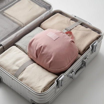 Travel Underwear Organizer Bag, Bra Travel Case for Luggage, Portable Lingerie Case with Multi-compartment For Suitcases Clothes Toiletry