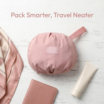 Travel Underwear Organizer Bag, Bra Travel Case for Luggage, Portable Lingerie Case with Multi-compartment For Suitcases Clothes Toiletry