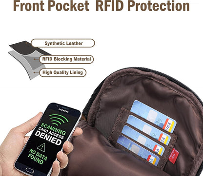 Travel Small Sling Bag for Women Anti Theft Crossbody Bags Phone Purse Cross Body Fanny Pack Over the Shoulder Bags(Black)