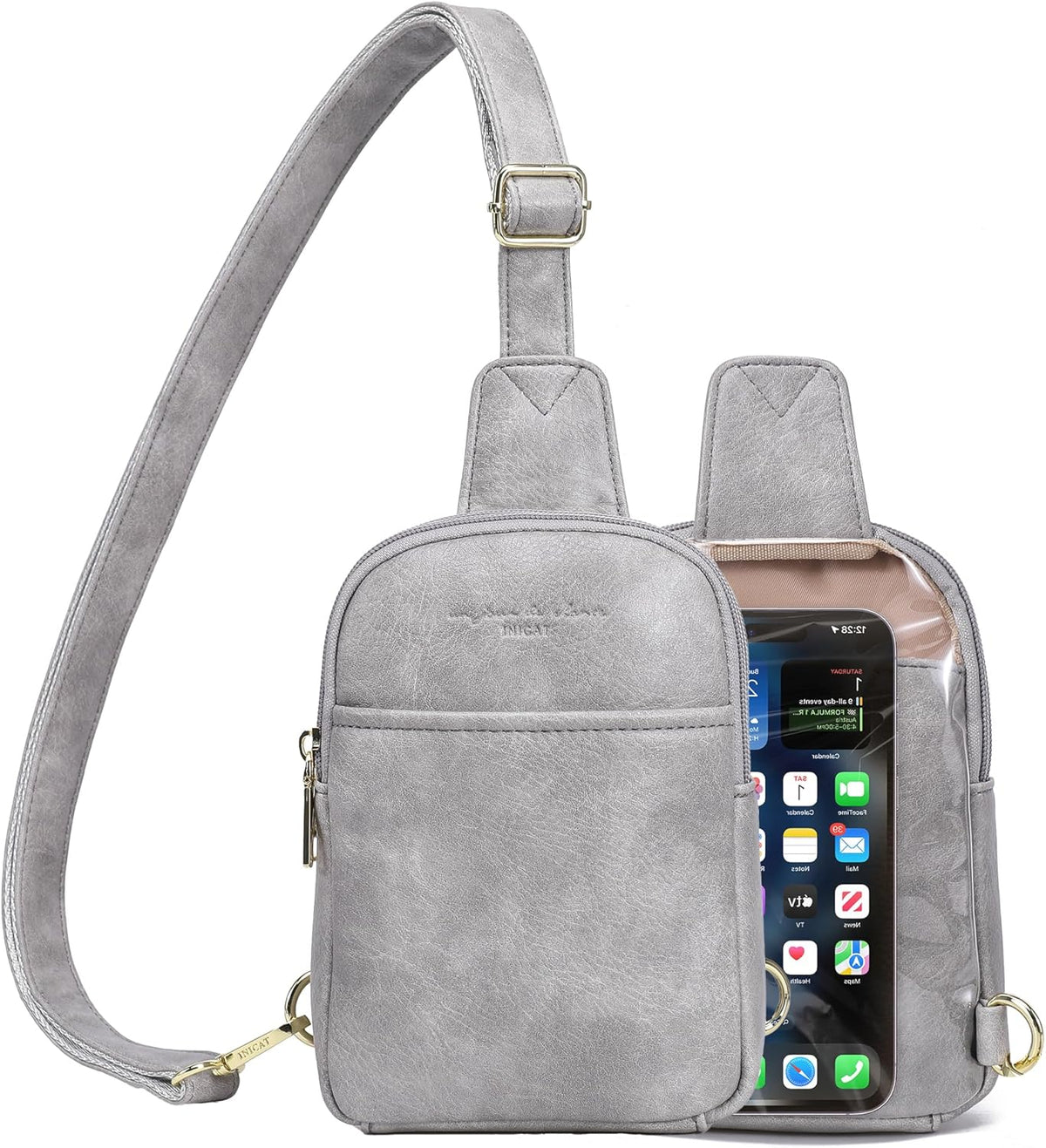 Travel Small Sling Bag for Women Anti Theft Crossbody Bags Phone Purse Cross Body Fanny Pack Over the Shoulder Bags(Black)