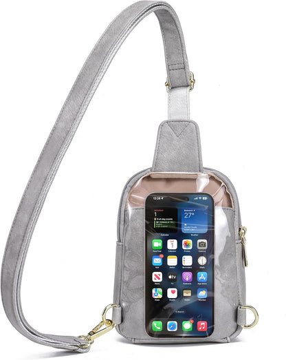 Travel Small Sling Bag for Women Anti Theft Crossbody Bags Phone Purse Cross Body Fanny Pack Over the Shoulder Bags(Black)