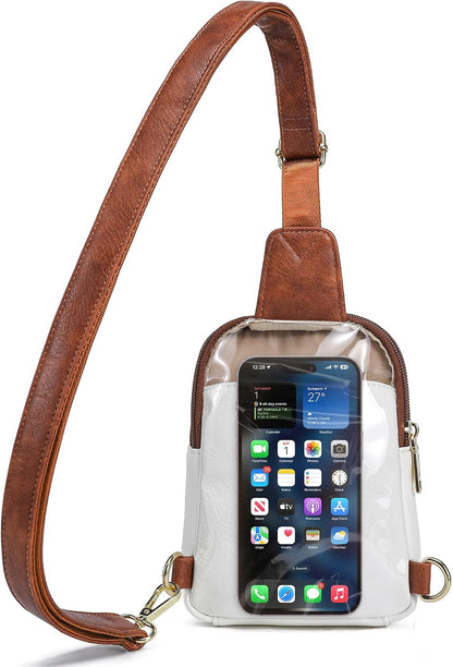 Travel Small Sling Bag for Women Anti Theft Crossbody Bags Phone Purse Cross Body Fanny Pack Over the Shoulder Bags(Black)