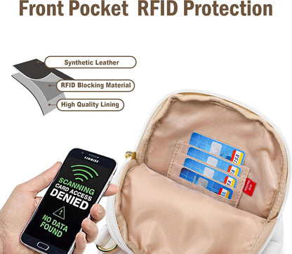Travel Small Sling Bag for Women Anti Theft Crossbody Bags Phone Purse Cross Body Fanny Pack Over the Shoulder Bags(Black)
