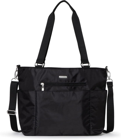 Essential Laptop Tote - Work Tote Bag with Laptop Sleeve - Lightweight Travel Crossbody Shoulder Bag for Women
