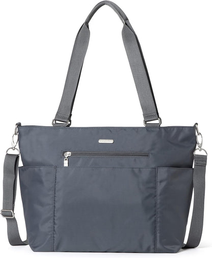 Essential Laptop Tote - Work Tote Bag with Laptop Sleeve - Lightweight Travel Crossbody Shoulder Bag for Women