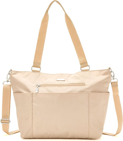 Essential Laptop Tote - Work Tote Bag with Laptop Sleeve - Lightweight Travel Crossbody Shoulder Bag for Women