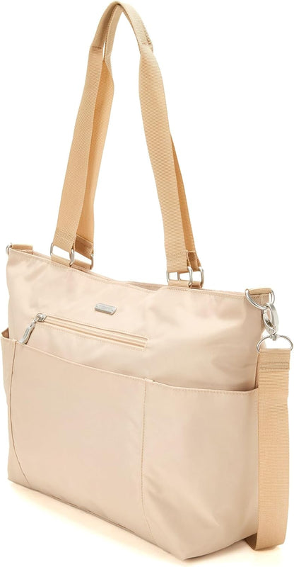 Essential Laptop Tote - Work Tote Bag with Laptop Sleeve - Lightweight Travel Crossbody Shoulder Bag for Women