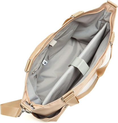 Essential Laptop Tote - Work Tote Bag with Laptop Sleeve - Lightweight Travel Crossbody Shoulder Bag for Women