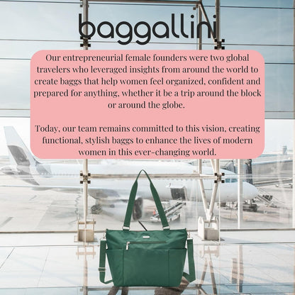 Essential Laptop Tote - Work Tote Bag with Laptop Sleeve - Lightweight Travel Crossbody Shoulder Bag for Women
