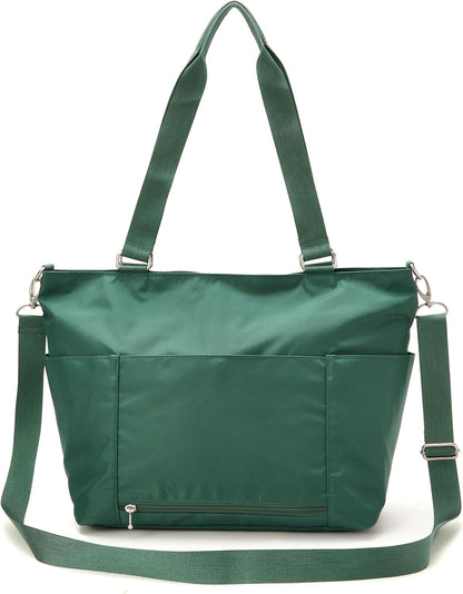 Essential Laptop Tote - Work Tote Bag with Laptop Sleeve - Lightweight Travel Crossbody Shoulder Bag for Women