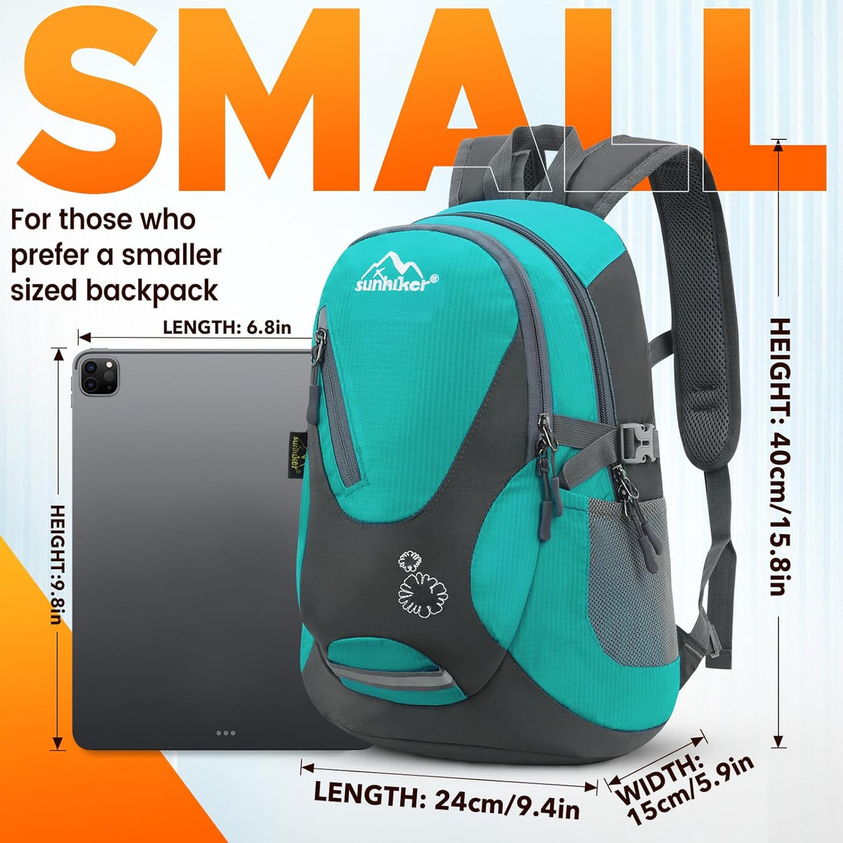 Small Hiking Backpack Women Men 20L Lightweight Travel Backpack Daypack Casual Backpack For Cycling Outdoor Camping