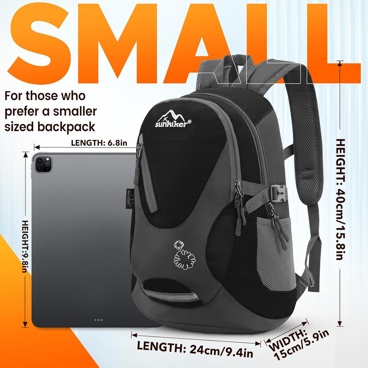Small Hiking Backpack Women Men 20L Lightweight Travel Backpack Daypack Casual Backpack For Cycling Outdoor Camping
