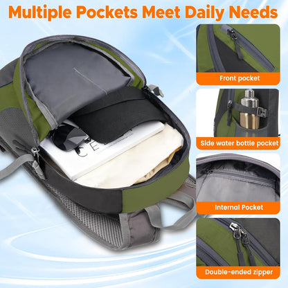 Small Hiking Backpack Women Men 20L Lightweight Travel Backpack Daypack Casual Backpack For Cycling Outdoor Camping
