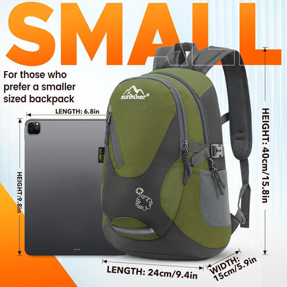 Small Hiking Backpack Women Men 20L Lightweight Travel Backpack Daypack Casual Backpack For Cycling Outdoor Camping