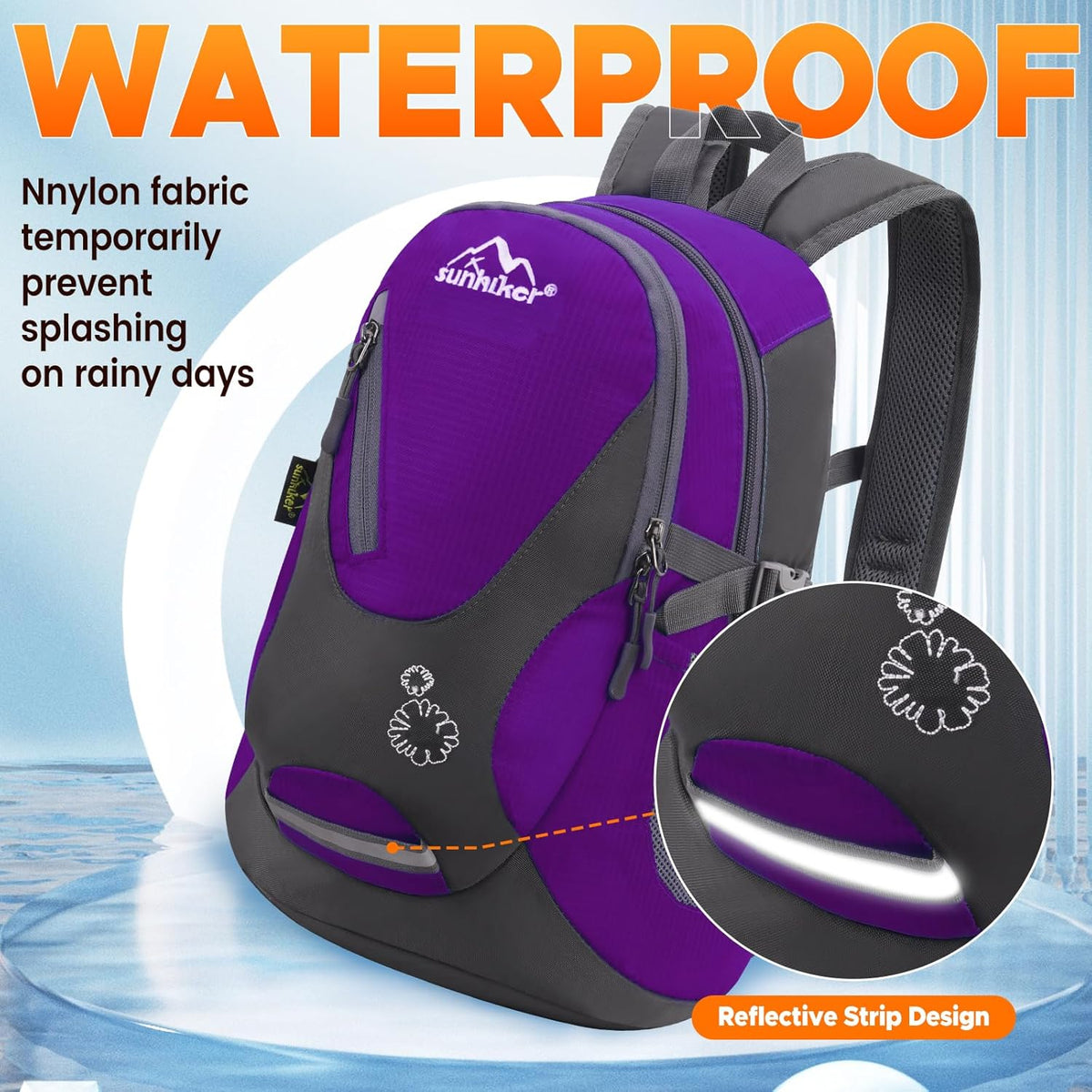 Small Hiking Backpack Women Men 20L Lightweight Travel Backpack Daypack Casual Backpack For Cycling Outdoor Camping