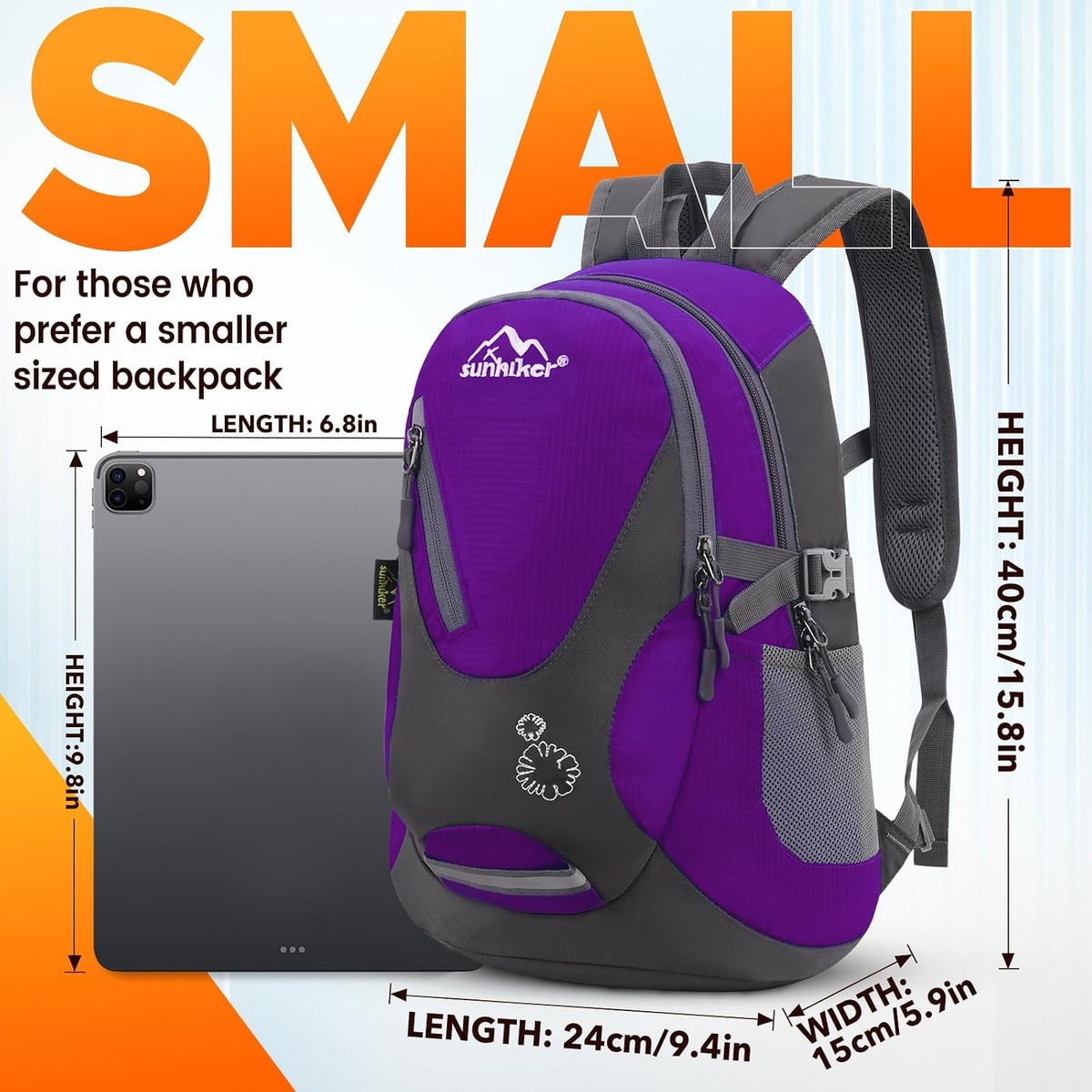 Small Hiking Backpack Women Men 20L Lightweight Travel Backpack Daypack Casual Backpack For Cycling Outdoor Camping