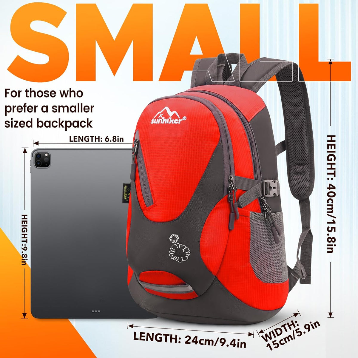Small Hiking Backpack Women Men 20L Lightweight Travel Backpack Daypack Casual Backpack For Cycling Outdoor Camping