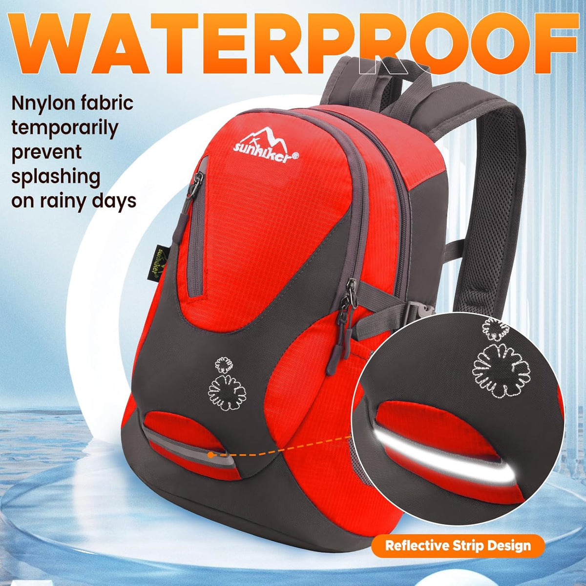 Small Hiking Backpack Women Men 20L Lightweight Travel Backpack Daypack Casual Backpack For Cycling Outdoor Camping