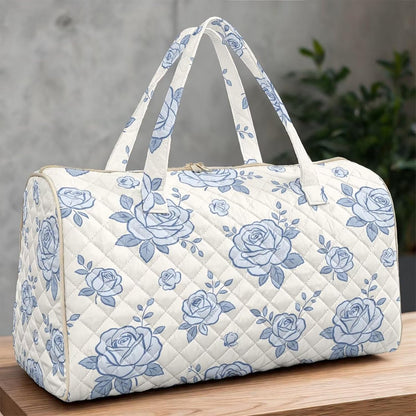 Black Cat Quilted Tote Bag Duffle Bags For Women Travel Quilt Sling Shoulder Bag Large Overnight Hobo Handbag for Work Gym Sport