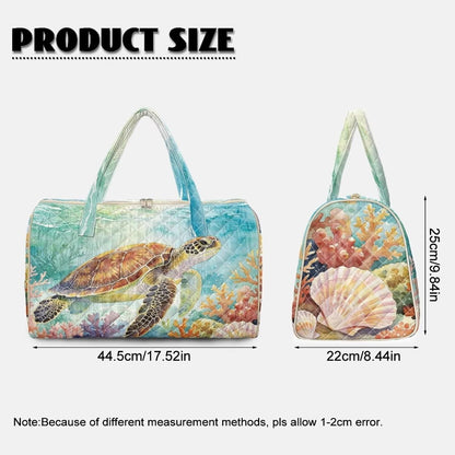 Black Cat Quilted Tote Bag Duffle Bags For Women Travel Quilt Sling Shoulder Bag Large Overnight Hobo Handbag for Work Gym Sport