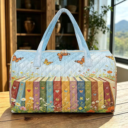 Black Cat Quilted Tote Bag Duffle Bags For Women Travel Quilt Sling Shoulder Bag Large Overnight Hobo Handbag for Work Gym Sport