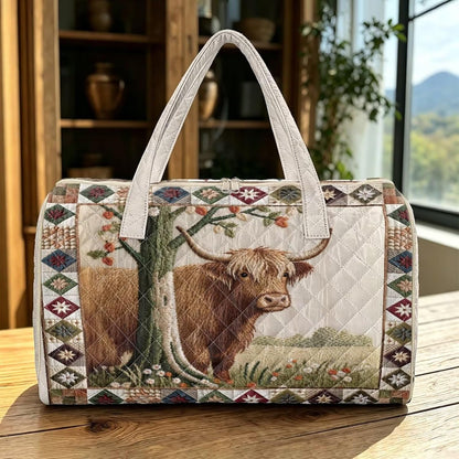 Black Cat Quilted Tote Bag Duffle Bags For Women Travel Quilt Sling Shoulder Bag Large Overnight Hobo Handbag for Work Gym Sport