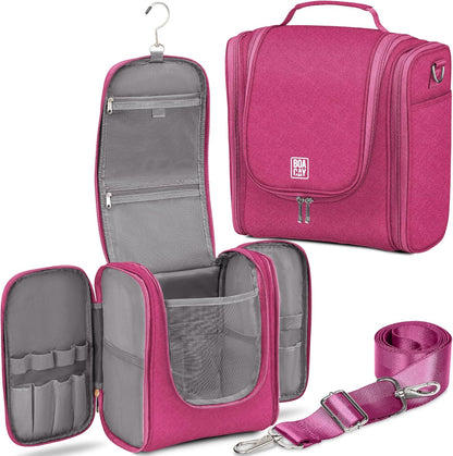 Extra Large Hanging Travel Toiletry Bag for Women and Men, Makeup Bag