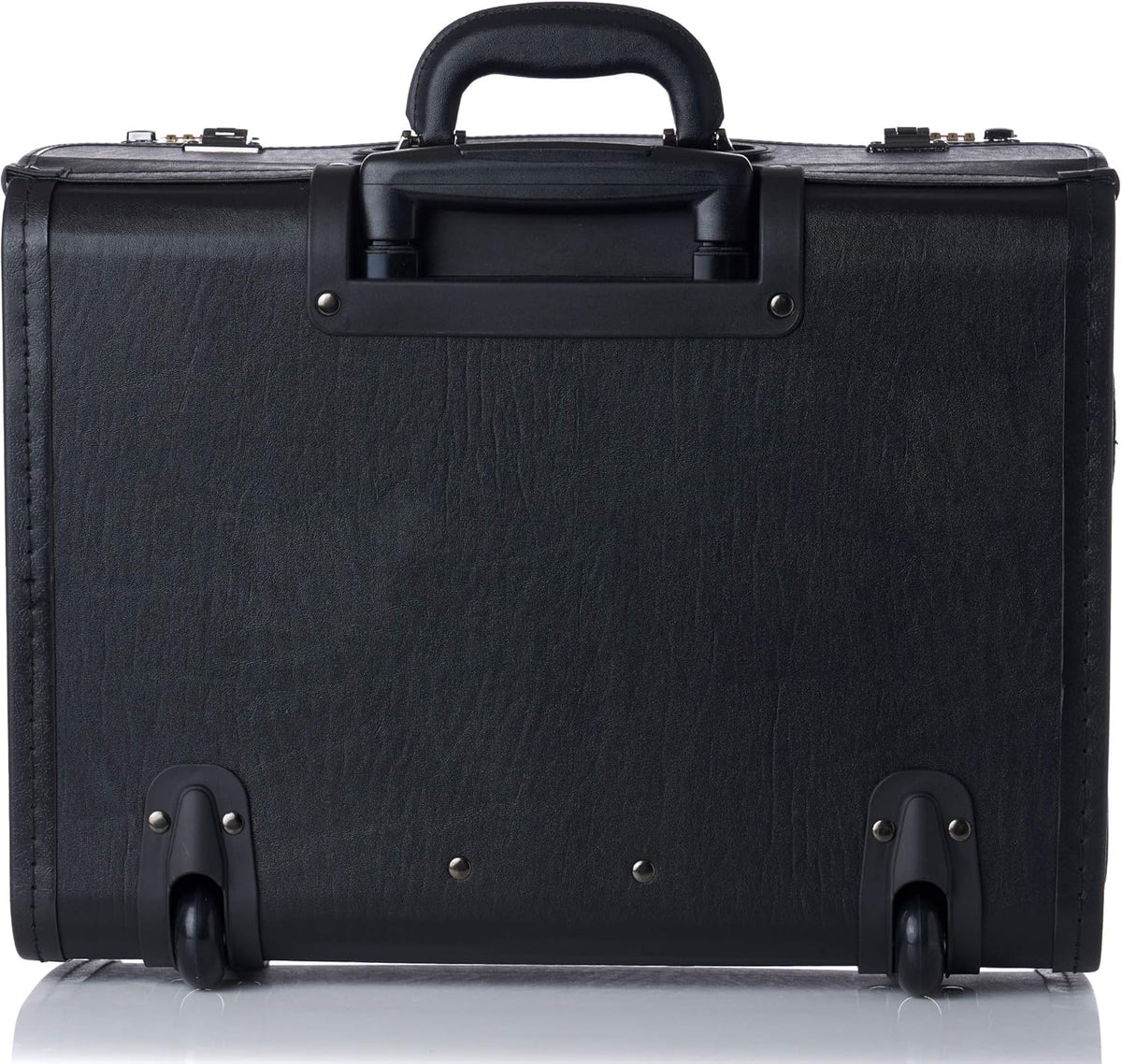 Rolling 17" Laptop Briefcase on Wheels Attache Lawyers Case Legal Size